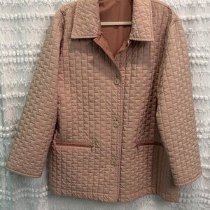 Quilted Tan Women's Jacket